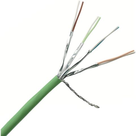 3M VOLITION Cable data cuivre CAT6 U/UTP 4P LSOH Vert Cca Corning