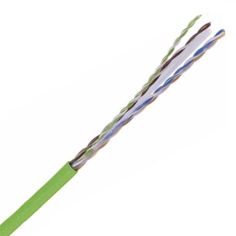 3M VOLITION Cable data cuivre CAT6A U/UTP 4P LSOH Vert Cca Corning
