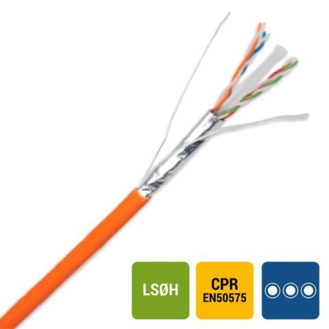 ACS câbles cuivre(utp/ftp/...) F1/UTP CAT6A 4P LSOH Cca-s1