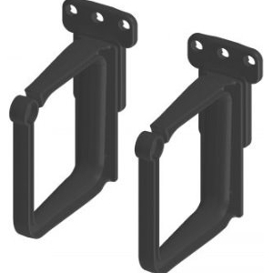 Armoire de reseaux&accesoires CABLE RING 2PCS 2U BLACK F1/S1 ENOC SYSTEM