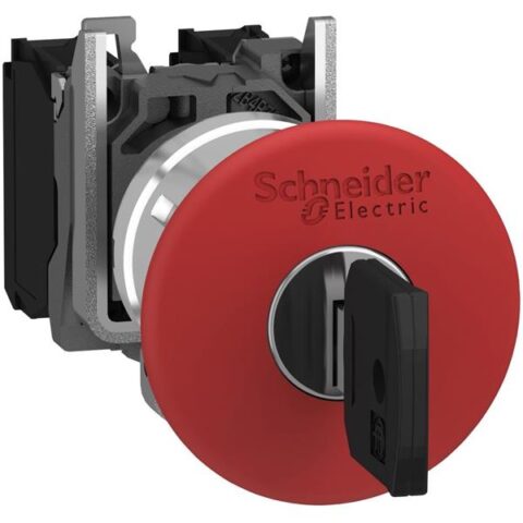Boutons-poussoirs + accessoir. Coup de poing nonc rouge Schneider Automation