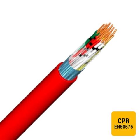 CABLE LSOH ETRANGER TEL LS0H ROUGE CCA S1D2A1 4P0