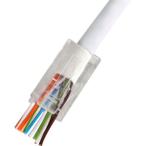 Connecteur&accesoire en cuivre 100 x CONNECTEUR U/UTP CAT6 CON.RAPIDE HIRSCHMANN