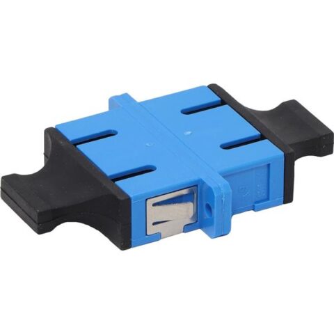Connecteur&accesoires en fibre SC DUPLEX ADAPTOR SINGLEMODE-BLUE P=6st Transition