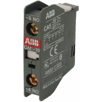Connecteurs CA510 contact aux. 1NO ABB