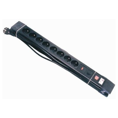 Connecteurs divers AC Power strip 8X16A + 5m cord + switch ELIMEX