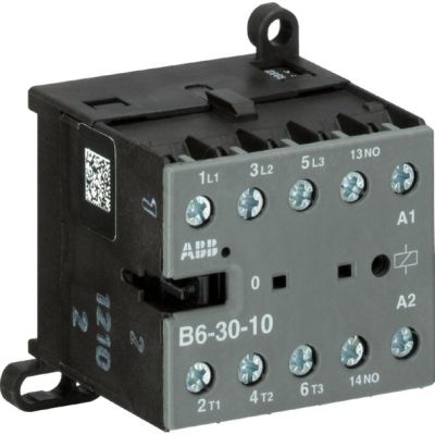 Contacteurs mini B63010 cont.3p 4kW 230VAC ABB