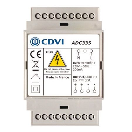 Controle d'entrée Alimentation decoupage 12V - 3