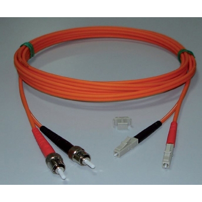 Cordons en fibre LC/ST DX 50/125 OM2 2M ORANGE FUMO COMMUNICATIONS