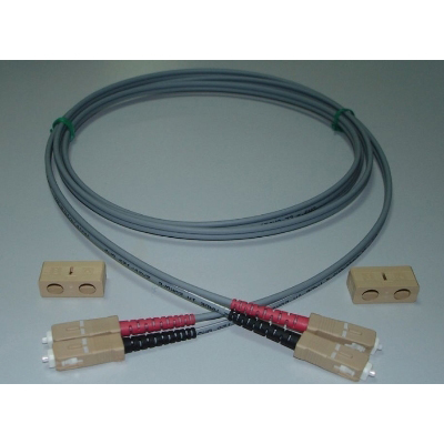Cordons en fibre SC/SC DX 50/125 OM3 3M GRIS FUMO COMMUNICATIONS