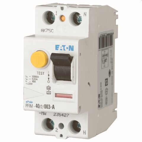 Disj.diff.4p/40a 30&300ma Interr.diff.2P 40A 30mA EATON