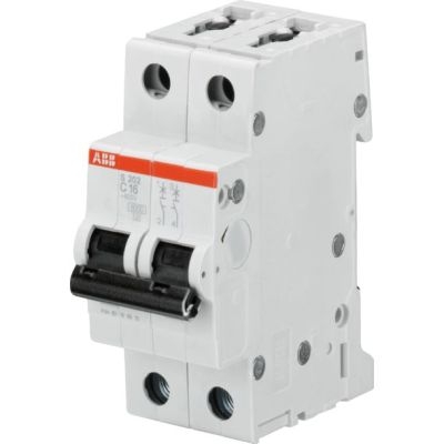 Disjonteurs 6ka S202C2 Dis.2P 2A 6kA C ABB