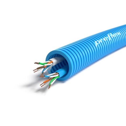 ELFLEF-PREFLEX SALDO PREFLEX 20 + 2X U/UTP CAT5E PVC TOURET TFLEX