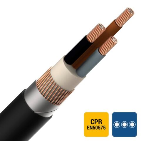 EXAVB A + B ARTICLES ENERGIE PVC ARME CCA S3D2A3 3X16MM² CABLE D'ENERGIE