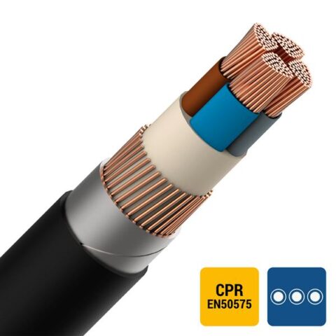 EXAVB A + B ARTICLES ENERGIE PVC ARME CCA S3D2A3 3X50MM² CABLE D'ENERGIE