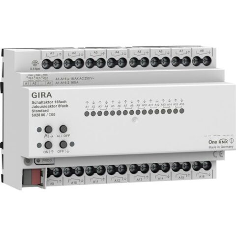 KNX Act. commut/store 16x/8x 16A DIN Std KNX GIRA