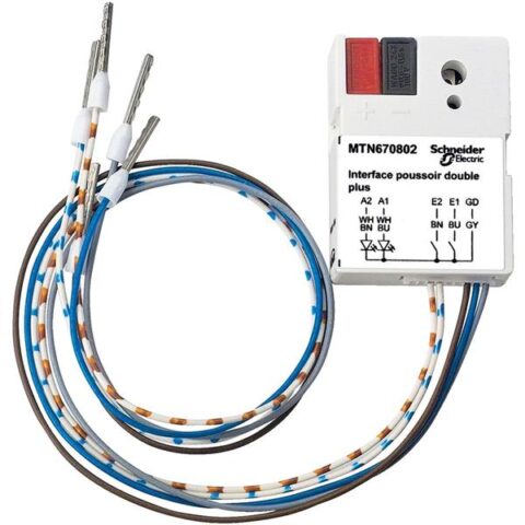 KNX INTERF.POUSS. KNX - 2 ENTR/2 LED