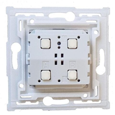 KNX KNX TP insert bouton-poussoir 4P + cadre Weinzierl
