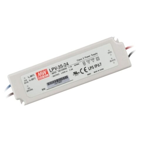 LED allimentations LED DRIVER 35W 24V Mean Well