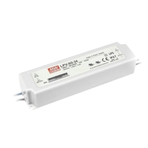 LED allimentations LED DRIVER 60W 24V Mean Well