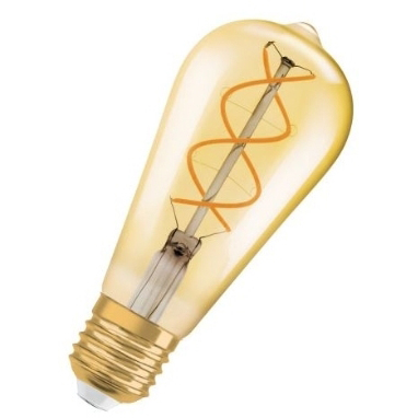 LED lampes retrofit 1906 LEDISON 5W/820 230V FIL GD E27 OSRAM