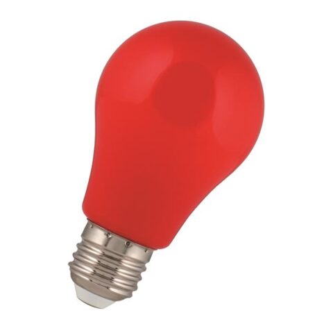 LED lampes retrofit BaiColour LED A60 E27 240V 2W Red BAILEY