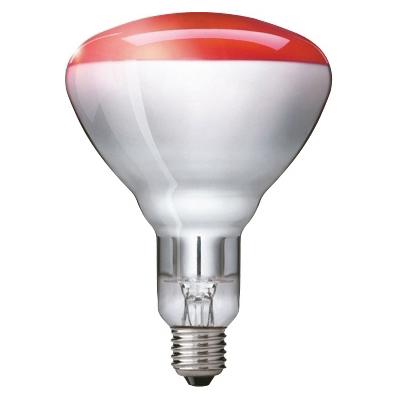 Lampe à incadensce Emetteur a infrarouge R125 rouge PHILIPS