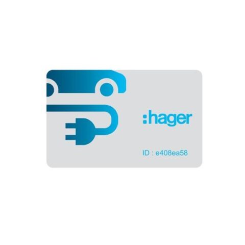 N/A Set de 20 badges RFID utilisateur HAGER