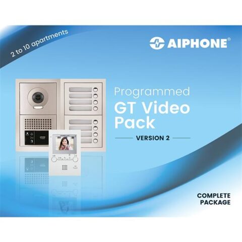 Parlophonie KIT VIDEOPHONIE POUR 3 APP. préprogrammé AIPHONE