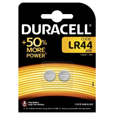 Piles DURACELL SPECIALTY ALKALINE 44 (x2) DURACELL