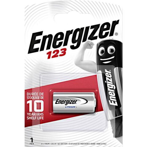 Piles Pile Lithium 3V EL123AP Energizer