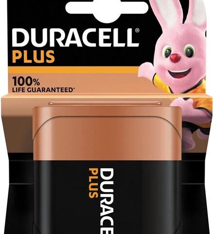 Piles alcaline DURACELL ALKA Plus 4.5V X1 DURACELL