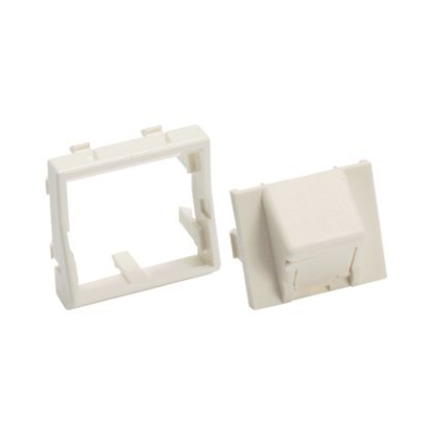 Prisse RJ45 Sloped FP 1po.45x45 Sh.Wh PANDUIT