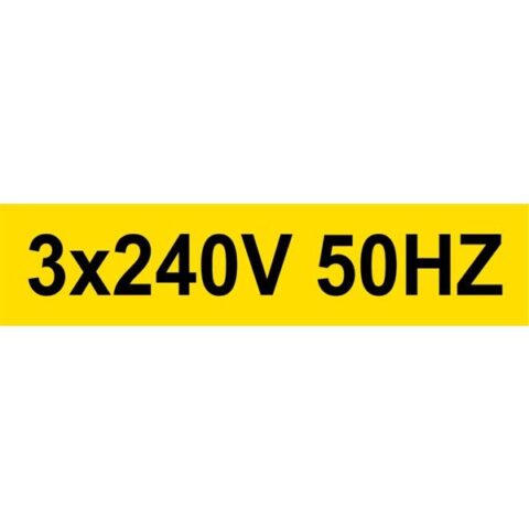 Reperage pr cables et fils Aut.3x240V 50Hz 130x30mm 4K (W.M.H.)