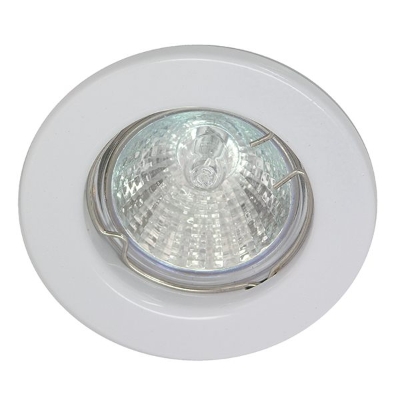 Spot encastré 12V Spot enc F 12V 50W 80mm blanc TECHNOLUX