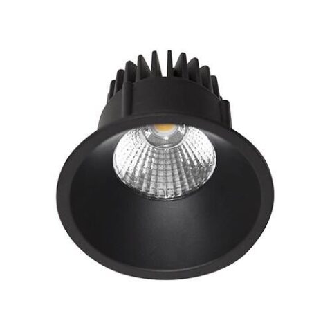 Spot encastré LED AL3012 LED 9W 3000K 38°  Noir INDIGO