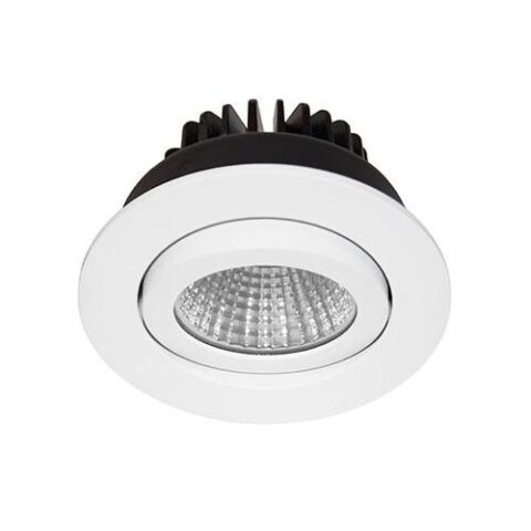 Spot encastré LED ALIS 1014R LED 6W 740lm 3000K DIM blc mt INDIGO