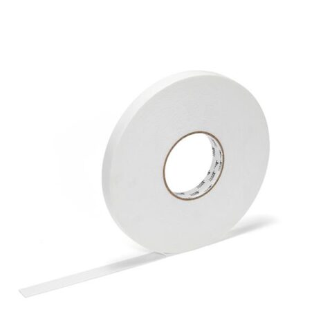 Tapes speciaux Adhesif double face 19mmx25m blanc Tradeforce