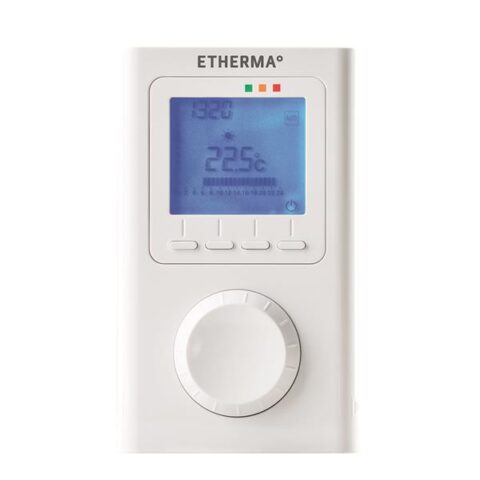 Thermostats et régulations Therm sans fil +LCD et programme semaine Etherma