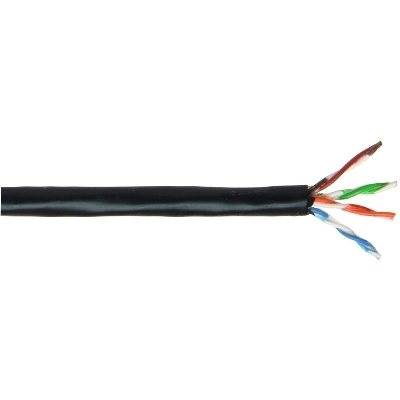 UTP cat6 U/UTP CAT6 4P PE FCA Noir Exterieur DRAKA