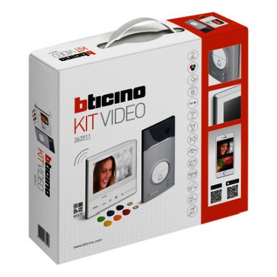 Videophonie Kit vidéo couleur 1BPLinea3000+Classe300 BTICINO
