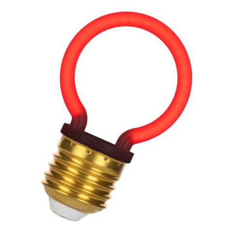 N/A Neon LED G45 E27 2W Red BAILEY