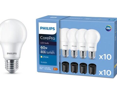 N/A CorePro LEDbulb ND 8-60W A60 E27 827 SKT Philips Lighting