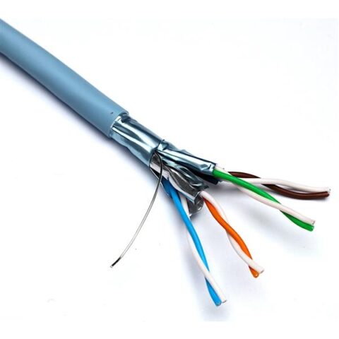 Cat 6E shielded F/FTP CAT6A 4P LSOH B2ca-s1a