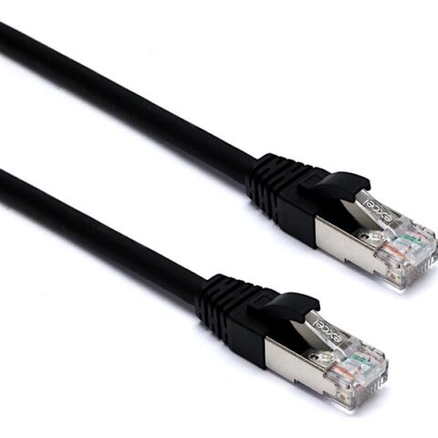 Cordons RJ45 CAT6A S/FTP OUTDOOR PATCH 2M BLACK Excel Networking Solutions