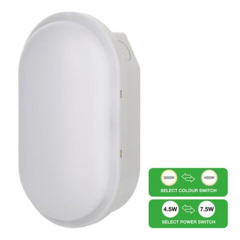 N/A LED Bulkhead Switch 4.5W-7.5W 420-750lm BAILEY