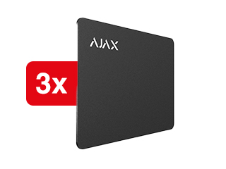 Ajax Batch of Pass (3 pcs) - Black