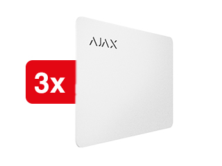 Ajax Batch of Pass (3 pcs) - White