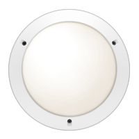 Armature murale apparent Chartres E27 75W IP54 blc SARLAM
