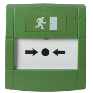 Détection de Gaz Bout.pous.vert enc.+vitr UTC Fire & Security